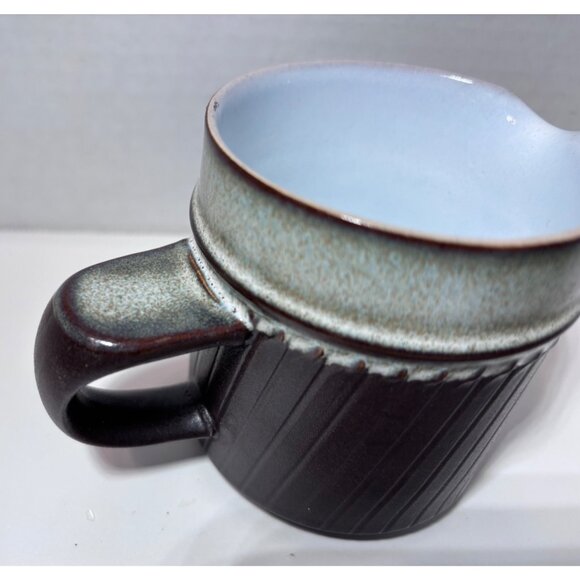 Denby Langley Rondo 3 1/4" Creamer England Stoneware Brown - Picture 6 of 6